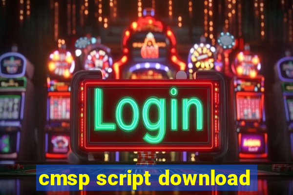 cmsp script download